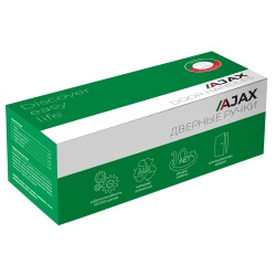 Ручка Ajax (Аякс) раздельная K.JS51.FLEX BL-24 черный