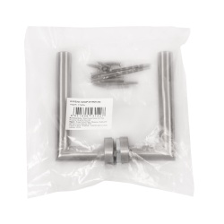 Ручка Fuaro (Фуаро) раздельная R.DSS201-0204P/19 INOX 201 (овальное основание)