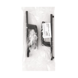 Ручка Punto (Пунто) на планке HANDLE.85.25.67-75 RAL 9005 черный