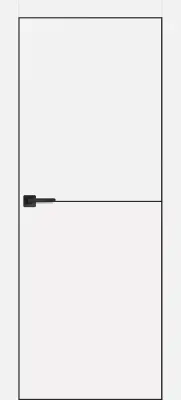 PX-19 черная кромка с 4-х ст. Белый матовый