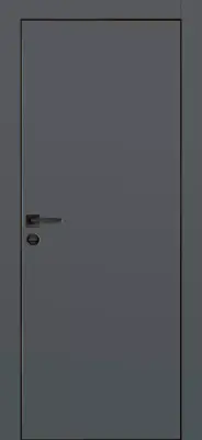 PX-1 черная кромка с 4-х ст. Графит матовый