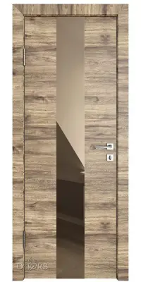 510 Лофт светлый/зеркало Бронза