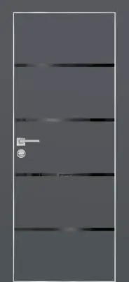 PX-17 AL кромка с 4-х ст. Графит матовый