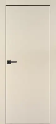 PX-1 черная кромка с 4-х ст. Бежевый матовый