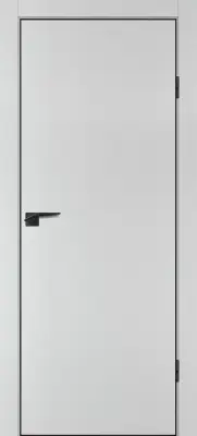 P-1 кромка ABS черная c 4-х ст. Агат матовый