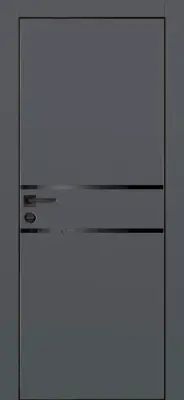 PX-18 черная кромка с 4-х ст. Графит матовый