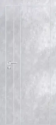 PX-14 AL кромка с 4-х ст. Серый бетон