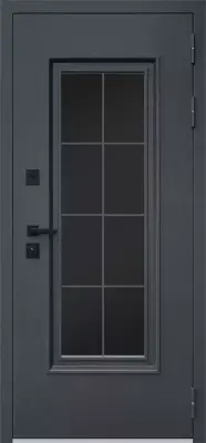 Titanium с окном и английской решеткой (терморазрыв 3к)