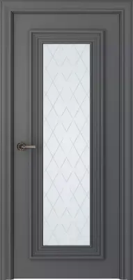 Палаццо 1 со стеклом Эмаль графит