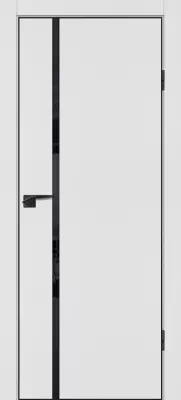 P-22 кромка ABS черная c 4-х ст. Белый матовый