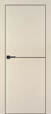 PX-19 черная кромка с 4-х ст. Бежевый матовый