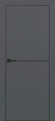 PX-19 черная кромка с 4-х ст. Графит матовый