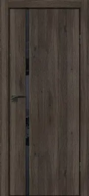 P-22 кромка ABS черная c 4-х ст. Дуб темный