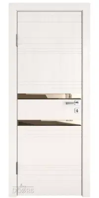 515 Белый ясень/зеркало Бронза