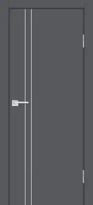 P-20 AL молдинг Графит матовый