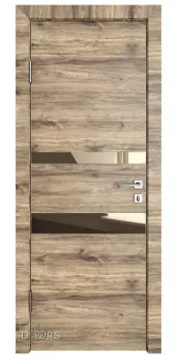 512 Лофт светлый/зеркало Бронза