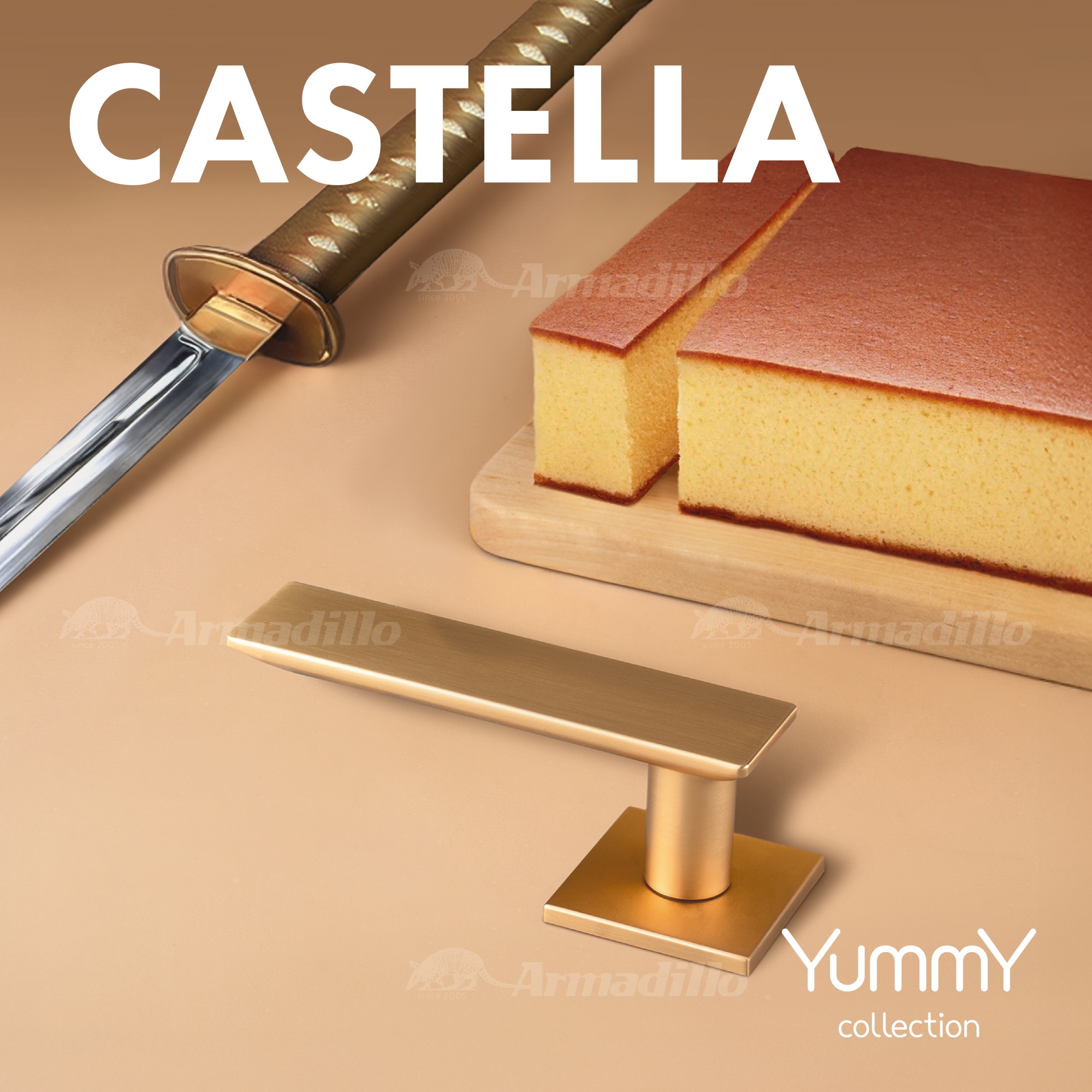Ручка Armadillo (Армадилло) раздельная K.YM.CASTELLA BL-26 черный