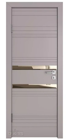515 Серый бархат/зеркало