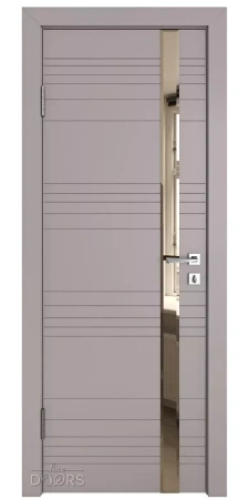 514 Серый бархат/зеркало
