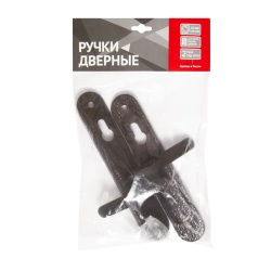 Ручка дверная Zenit (Зенит) на планке HP 168 (медь)